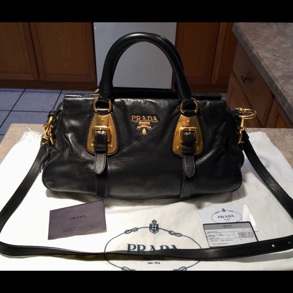 prada soft calf nero